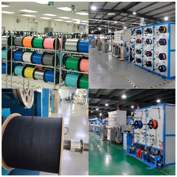 FTTH Fiber Optic Cable LSZH Self-Supporting 8-Shaped Overhead Twisted Wire Outdoor Armored