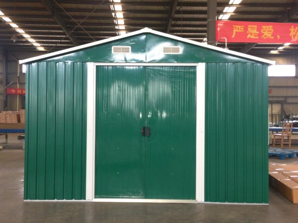 Windproof Steel Garden Sheds Long Term Durability Used As Industrial Storage
