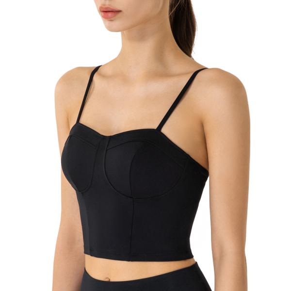 4 colors Solid Color Adjustable Splice Womens Sports Bra Breathable Yoga underwear