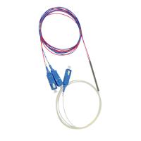 Tipo Singlemode do divisor FBT da fibra 1×2 com a caixa do ABS dos conectores da fibra de SC/UPC (conectores) do ST do SC LC FC (7233107)