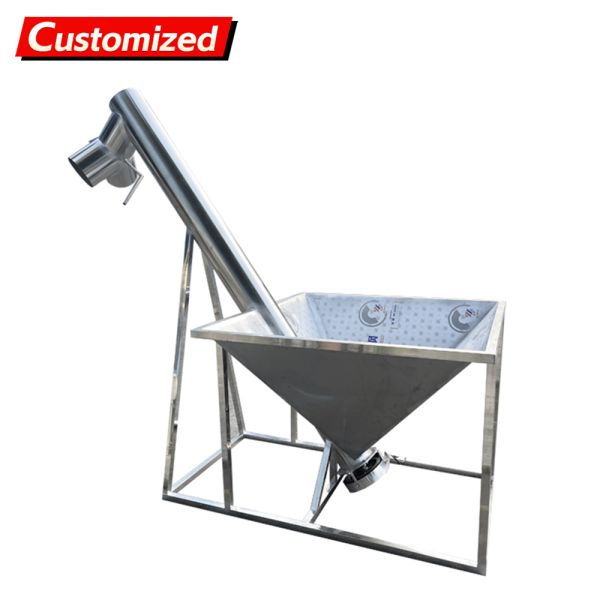 Stainless Steel Heat Resistant Screw Conveyor and Auger Feeder with Customized Vertical Elevator