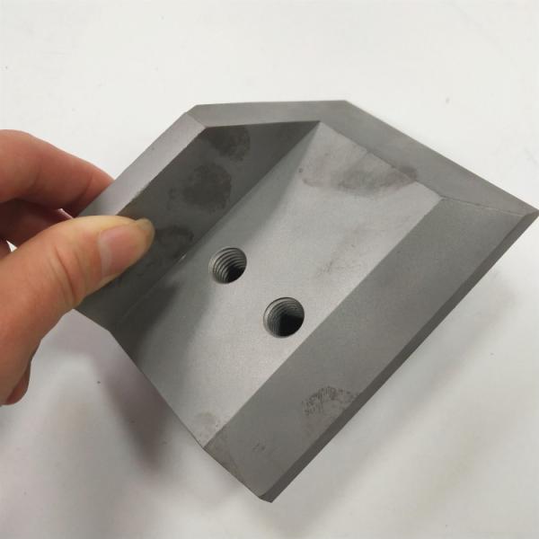 Customized Sintered Blank Tungsten Carbide Wear Parts With Inner Screw Per Kg Price
