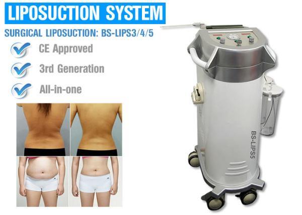 Power Assisted Surgical Vacuum Liposuction Cavitation Machine For Thighs / Arms / Back Treatment