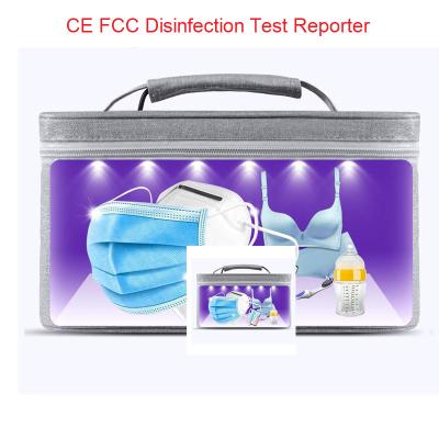 Approbation de stérilisation UV-C de la FCC ROHS de la CE de sac du stérilisateur LED de lumière UV de cadeau
