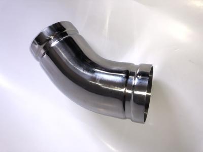 ISO 9001 Stainless Steel 45 Degree Elbow With Internal And External Mirror Polishing