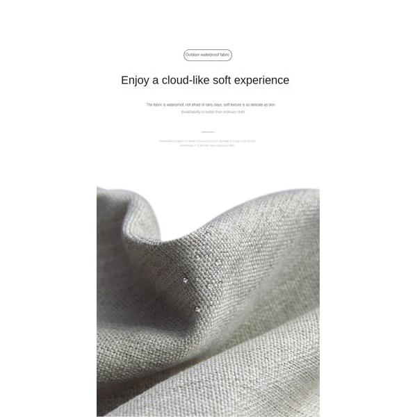 High-End Hand Knitted Chair Outdoor Villa Hotel Garden PE Rattan Sofa And Table Set