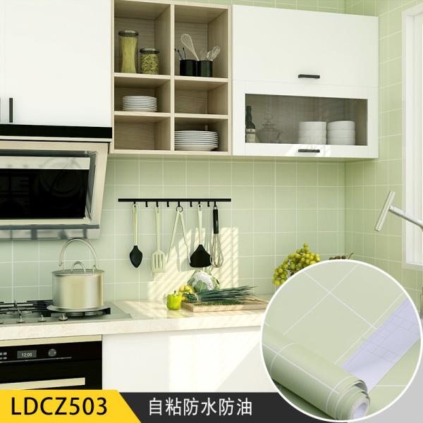 Moisture-Proof Ceramic Tiles 3D Wallpaper for Kitchen Wallpaper Bathroom 3d Wall Stickers