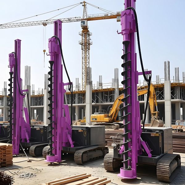 Anchor Piling Rig FIexible Angle Adjustment Hydraulic Drilling Rig Photovoltaic Pile Driver Machine