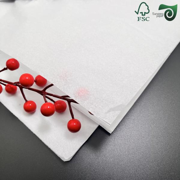 40g 50g One Side Wax Coated Paper Food Grade  Available In White Black  Kraft  Coffee Color