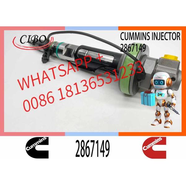 Двигатель Инжектор для железнодорожного топлива Дизельная запасная часть 2867149 Дизельные машины Части двигателя для инжектора Cummins QSK19