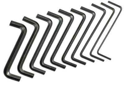 High Quality 0.7mm-36mm Black Oxide Carbon Steel Hex Spanner Allen Hex Key Z-Type Hex Wrench
