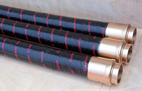 resistencia de desgaste de la manguera de goma de los recambios de la bomba concreta de los 2-6m alta