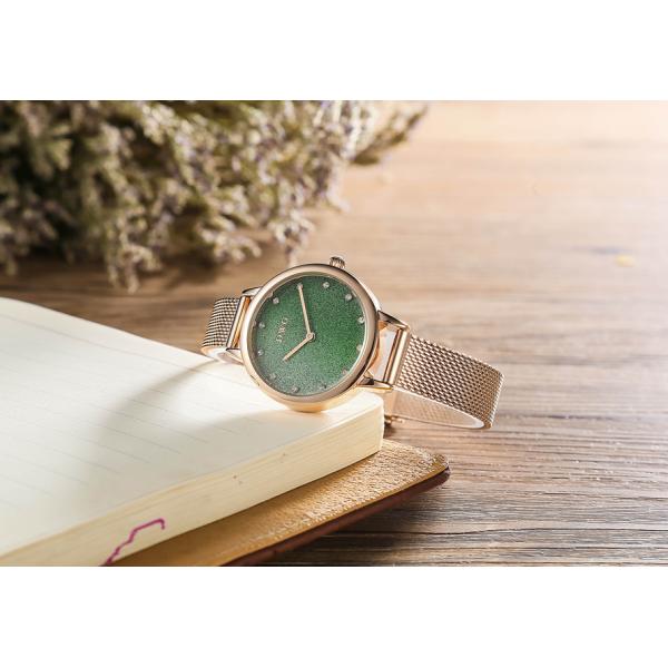 Минималистский дозор 3 Атм кварца сплава водостойкий с сетноым-аналогов дисплеем шкалы