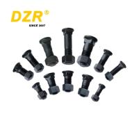 Steel Plow Bolts and Nuts Grade 12.9 PB3/4*2 for Excavator and Bulldozer and Solution