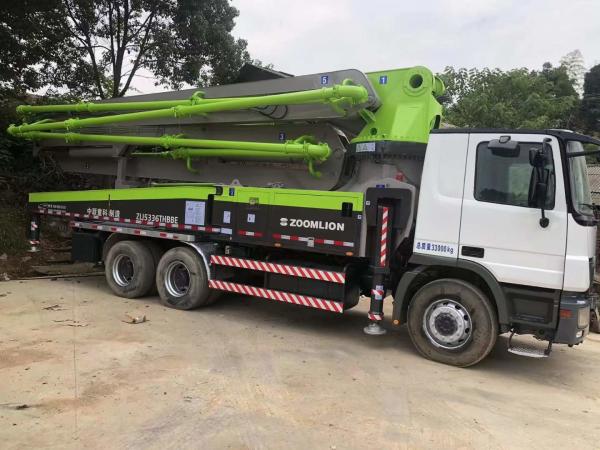 9 MPa Refurbished Concrete Pump Truck Zoomlion 47m Diesel Powered