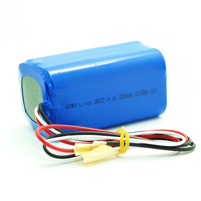 ICR18650 14.8V 2200mAh Lithium Battery Pack For Vacuum Pump