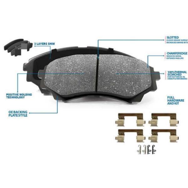 Автозапчасти D2067-9299 Задние тормозные прокладки 0446605010 Автомобильные тормозные прокладки тормозные прокладки для TOYOTA Mercedes-Benz