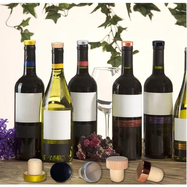 Продажа здорового стекла без свинца Продажа T-stopper Дегустация пробки для герметизированных пробковых стеклянных бутылок