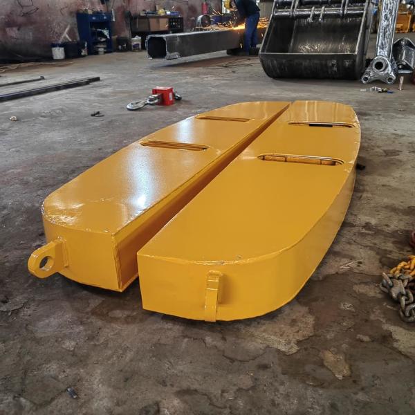 Bras télescopique de longue portée de bras de balancier de l'excavatrice 14M de haute résistance pour JCB205 CAT320