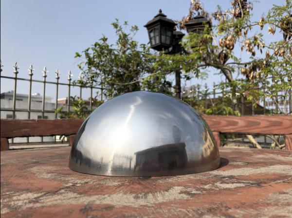 High Polished Hollow Half Sphere Stainless Steel Polish Brushed Surface