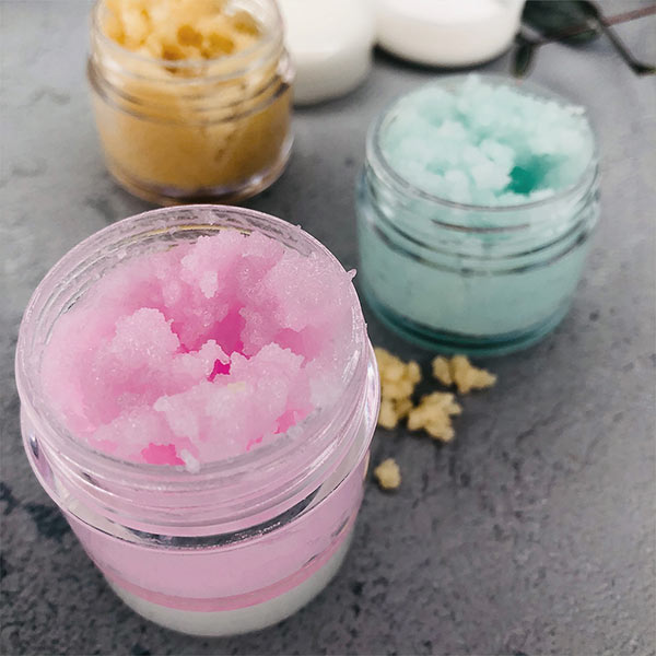 Vegan GMPC ISO22716 Sugar Organic Lip Scrub Waterproof