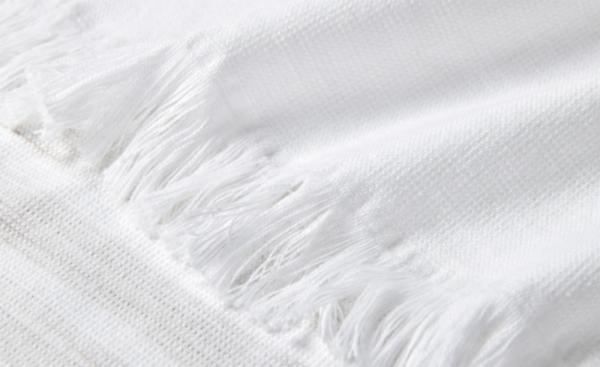 OEM Polyester Shower Curtain 72X72 White Cotton Shower Curtain