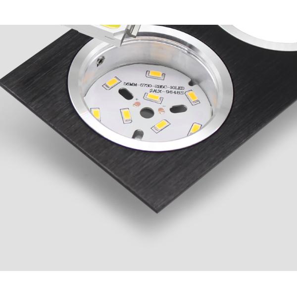 La double place 3w/5w/7w de tête a enfoncé la lumière commerciale de 5730 LED