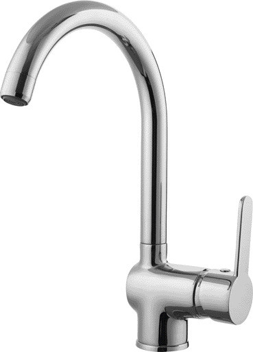 35mm Cartridge Kitchen Wash Basin Tap With 360 Degree Pivoting Spout