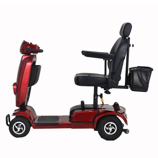 300W 24V 20Ah 4 Wheel Elderly Mobility Scooter High Chair Back