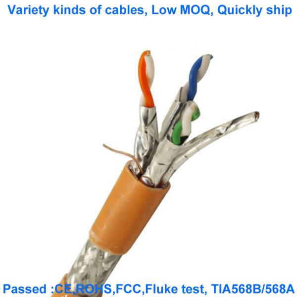 Бескислородный кабель ethernet Lan HDPE кабеля сети 24AWG UTP CAT6E