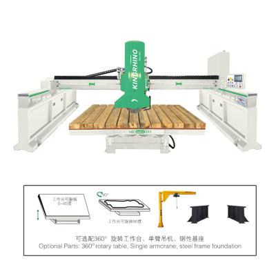 découpeuse infrarouge automatique du pont 18.5kw pour les tuiles de marbre de granit