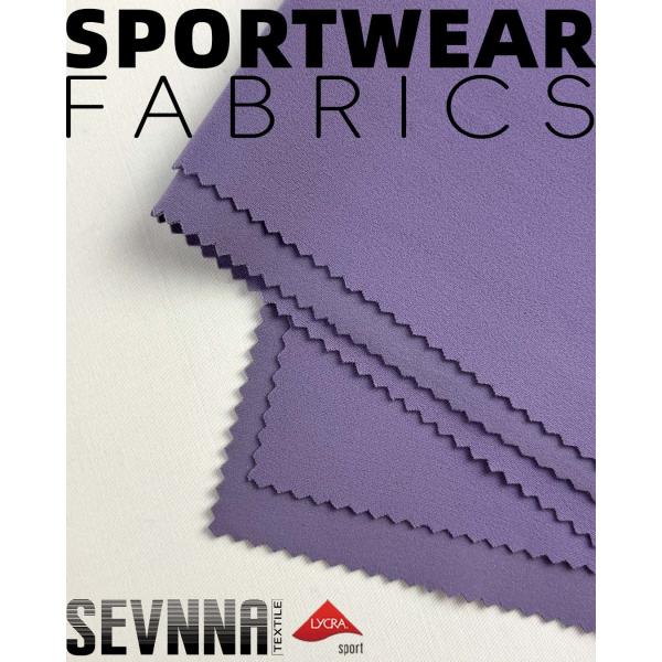 Embossed Print Recycled Lycra Fabric Breathable Material Designed for Eco Conscious Activewear Yoga and Fitness Garments