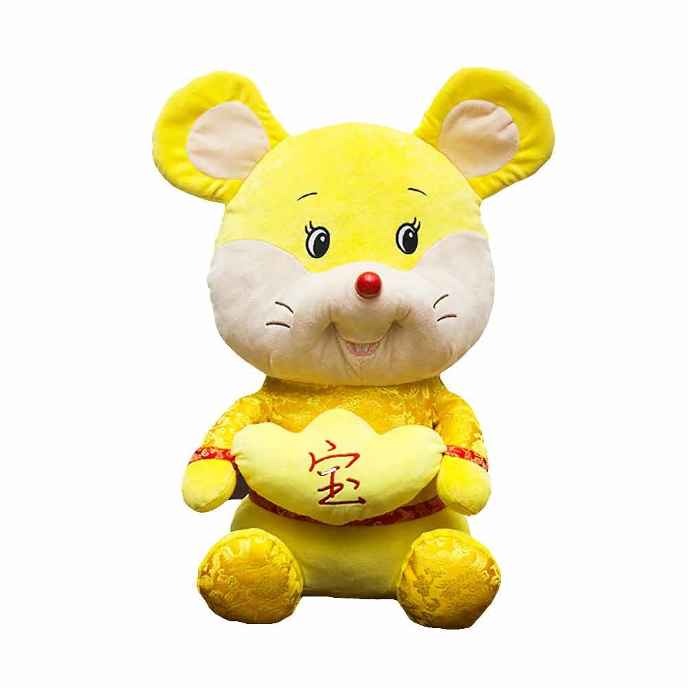 Китайской игрушка заполненная крысой плюша зодиака 25cm на Новый Год