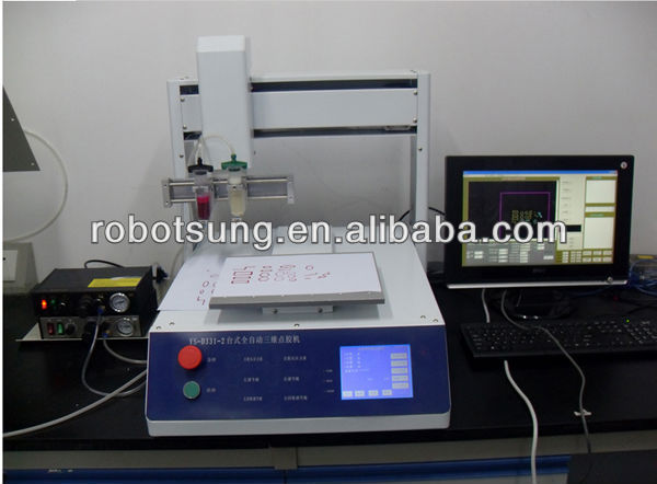 AB Epoxy Resin Dispensing Machine for Labels 220V Auto Mixture Device with Motor Core Component