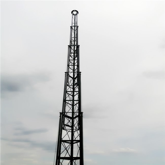 Выдвигать башню рукоятки 65ft 20M само- поддерживая вверх