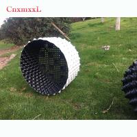 pots en plastique d'air 99L de noir extérieur blanc de pépinière