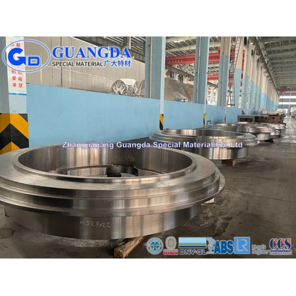 Heavy Steel Forgings Flange Forings  42CrMo4 Large Flanges Wind Turbine