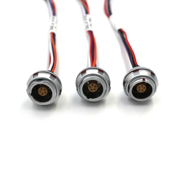 Cables connecteur va-et-vient femelles 6.5A IP68 5 Pin Waterproof Connector de ZEG 0K 305