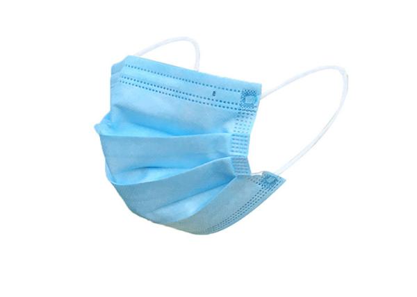 Personal Earloop Face Masks Antibacterial Medical Mask With CE FAD Certification