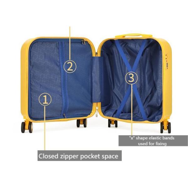 OEM Детский рулонный чемодан с 1 чемоданом красоты Макаронный цвет Молодежный рулонный багаж