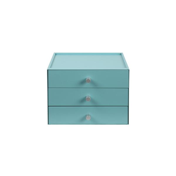 A4 File Paper Drawer Box Metal Storage Steel Desktop Sundry Cases