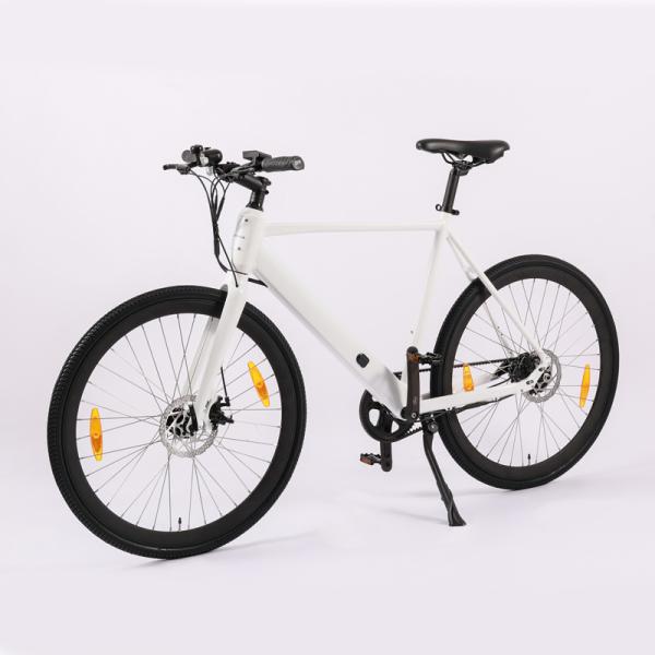 Multicolour Rear Hub Motor Electric Bike 9.6Ah Battery Capacity for Highway Road Commuting
