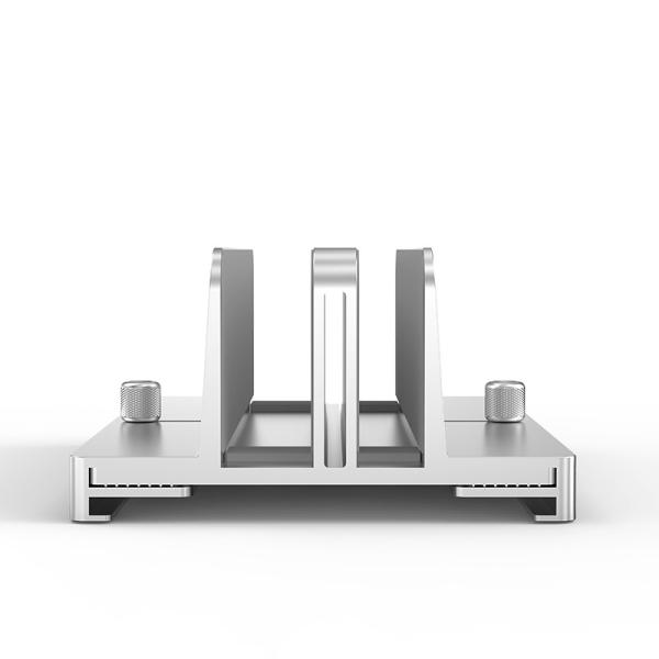 705g Durable Silver Upright Laptop Stand Suit For 36mm Laptop