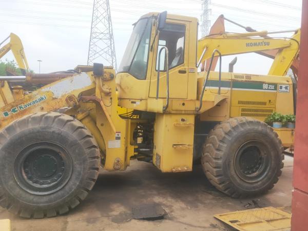                  Original Japan Manufactured Secondhand Kawasaki 22ton 90ziv Wheel Loader in Good Condition for Sale, Used Kawasaki Front Wheel Loader 90ziv on Sale             