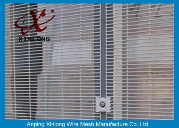 Anti Climb Powder Coated Galvanized Security Fencing for border fence