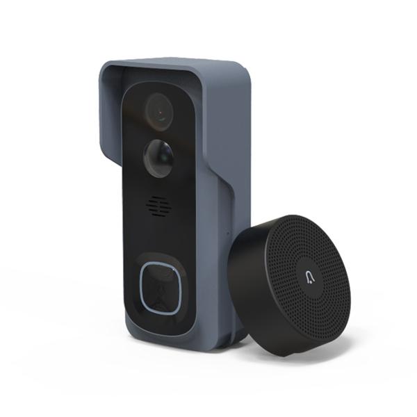 Battery Doorbell Video Doorbell IP65 Waterproof 1080P Works with Google Home & Alexa(MYQ-TD6)