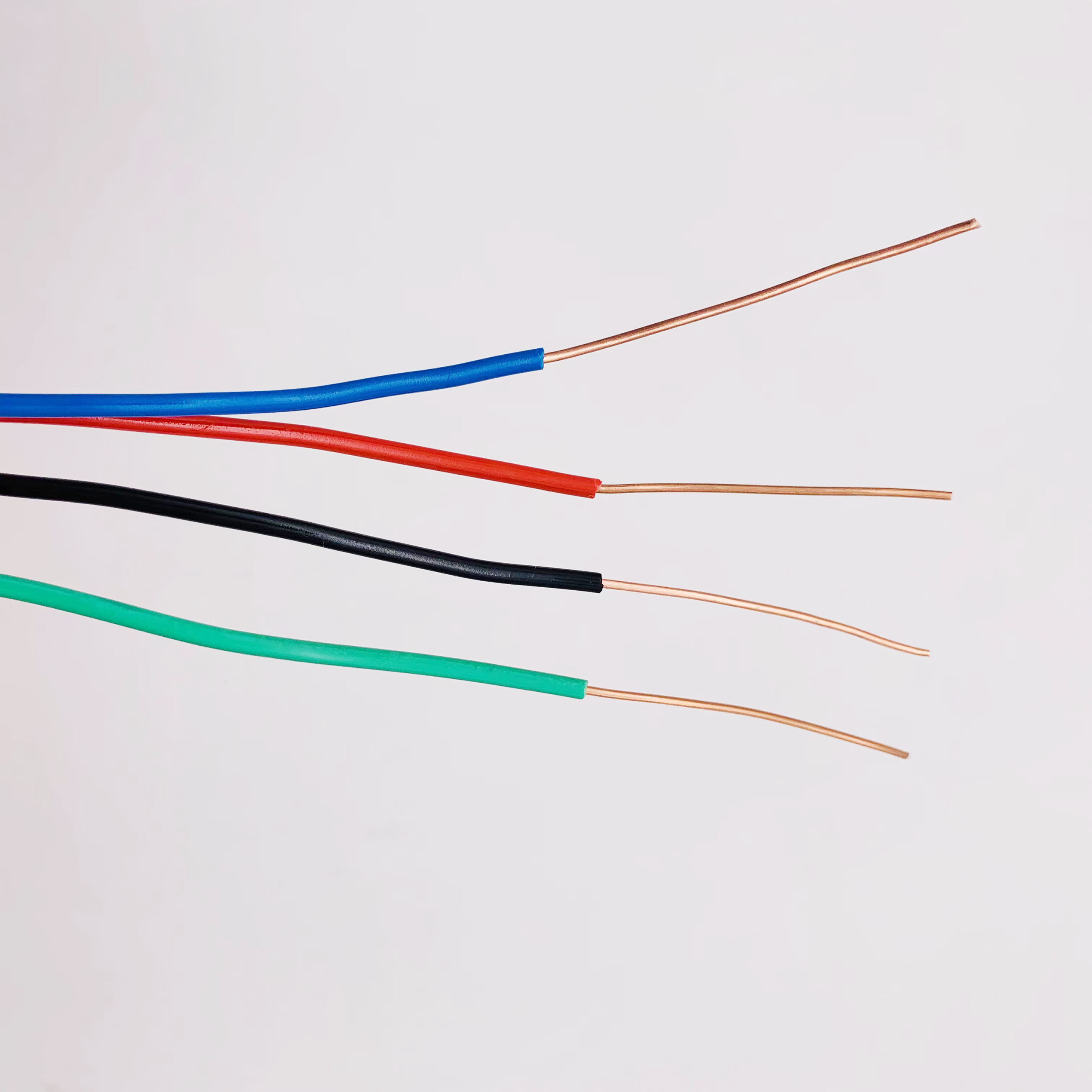 PVC Одно-ядра ² сразу продажи чистый медный BV2.5mm пятна фабрики изолировал домашний провод ткани