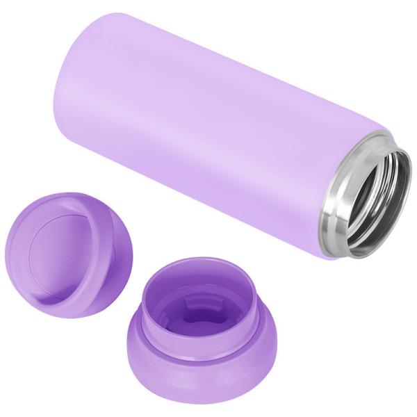 Wide Mouth Anti Scald Double Wall Drink Water Bottle Stainless Steel Bpa Free
