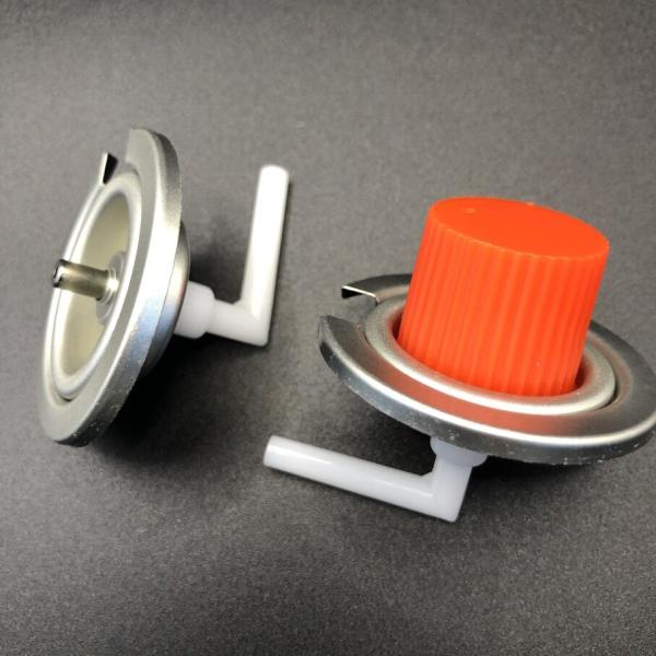 Compact Butane Gas Stove Valve - Portable and Lightweight Fuel Control for Outdoor Cooking - Travel-Friendly Design