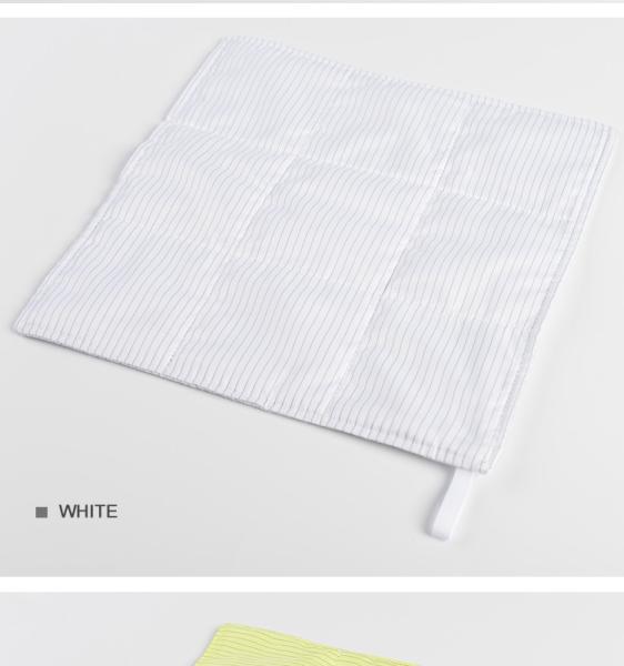 do microfiber das vendas quentes 3 camadas antiestáticas de pano de limpeza